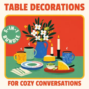 Cozy Table Styling Toolkit: 5-in-1 Guides for Hosting