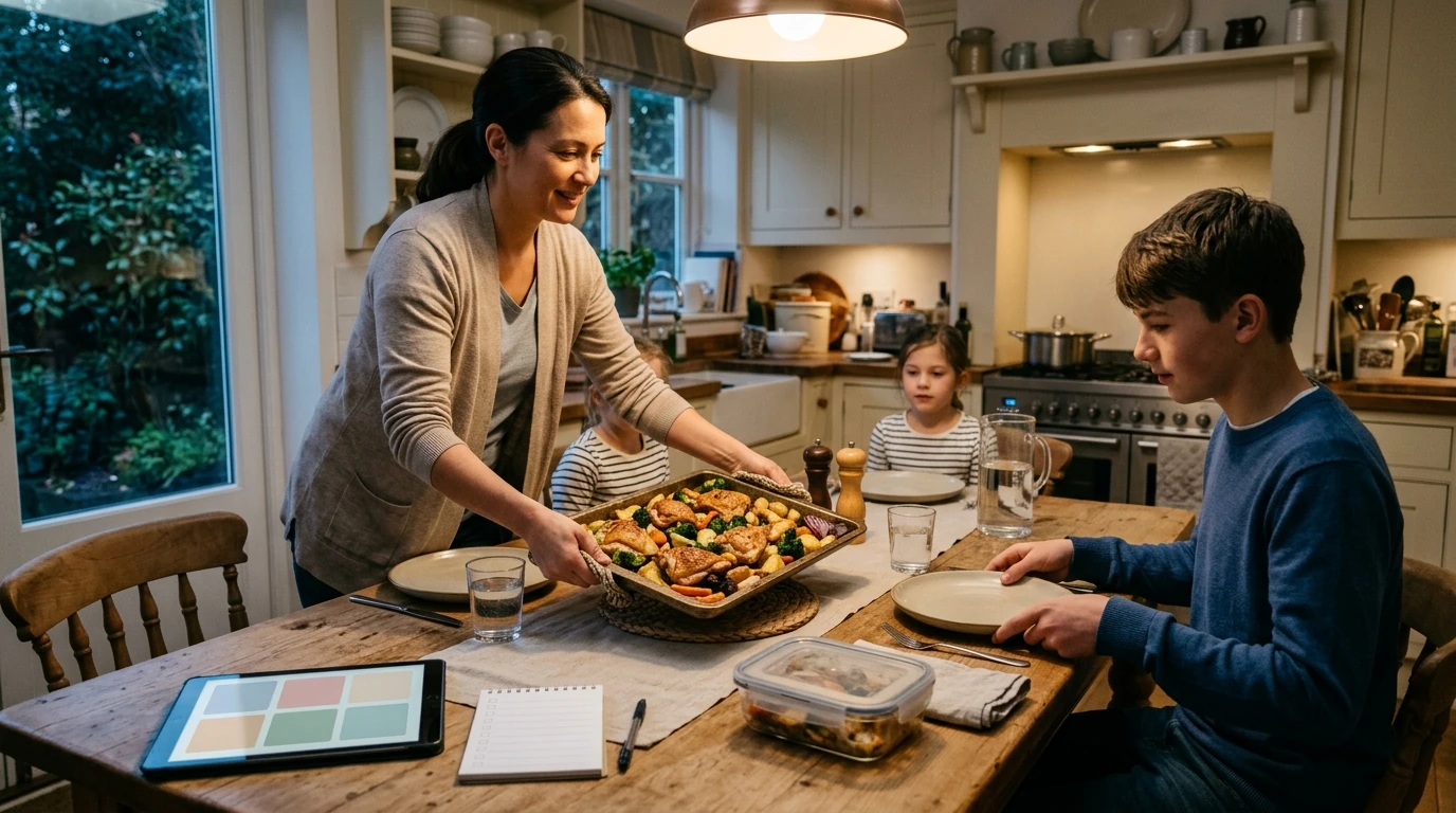 Calm & Cozy Dinner Weeks: Stress-Free Weekly Plan