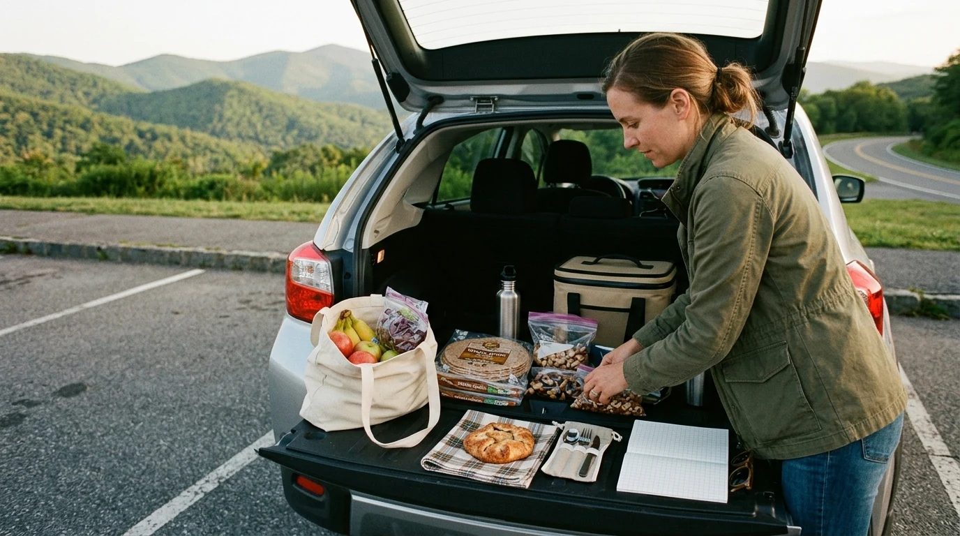 Travel Food Budget: Grocery Stops, Snacks & One Splurge