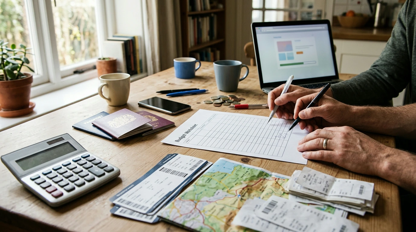Trip Budget Worksheet: Plan, Track, and Split Costs