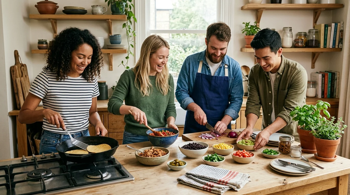 4 Easy Recipes to Cook Together as a Group